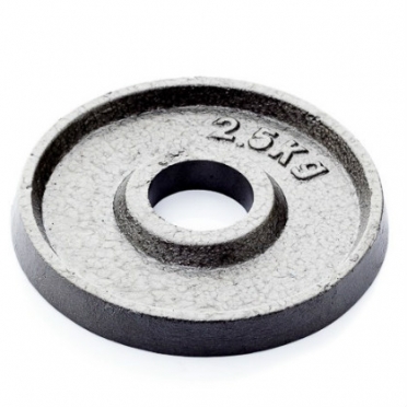 Muscle Power Olympische halterschijf 2,5 kg gietijzer Ø 50 mm MP804 